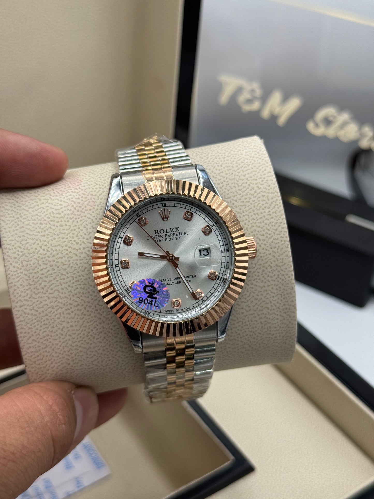 Rolex date just Semi-Auto