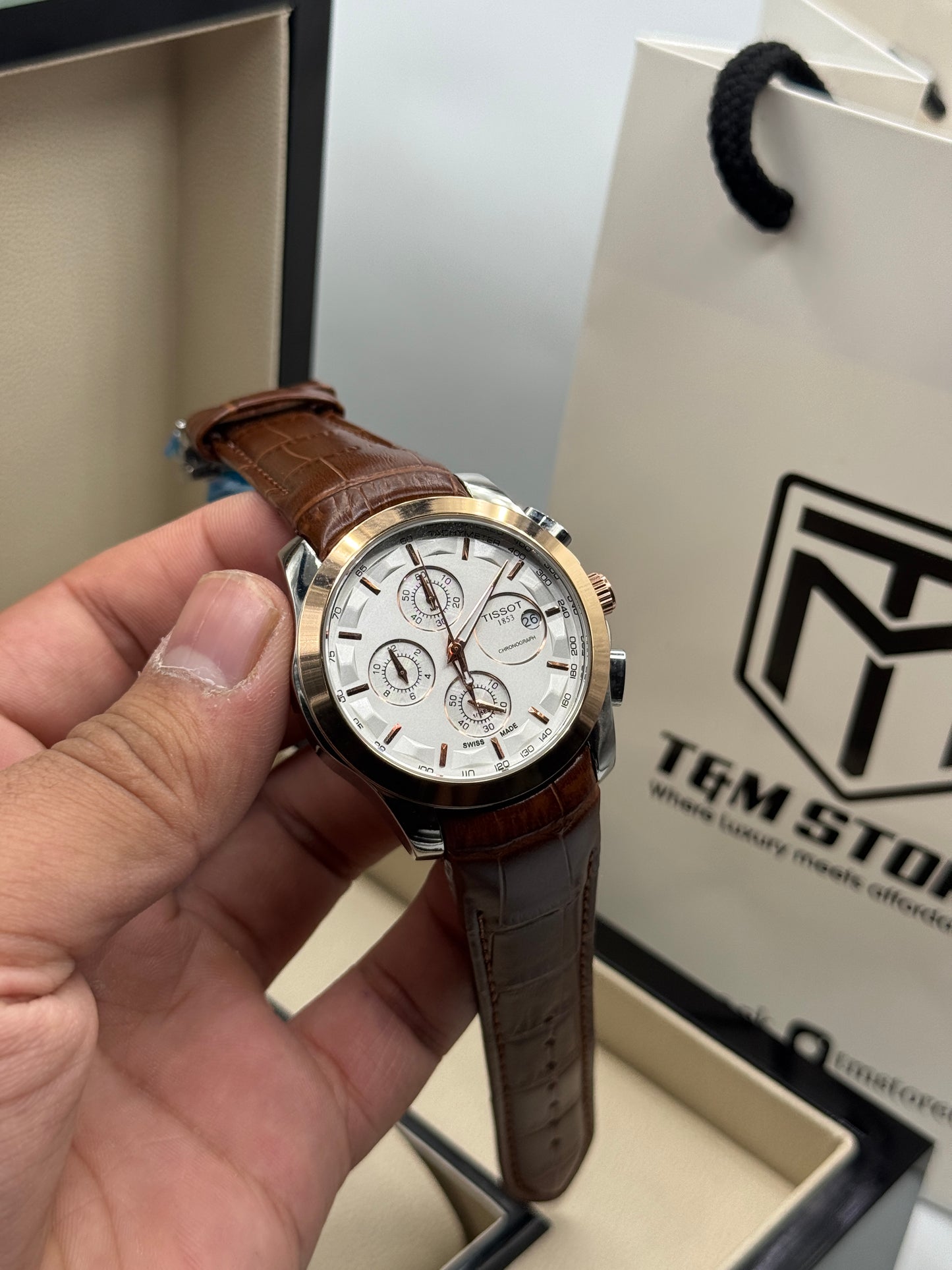 Tissot Cronograph working