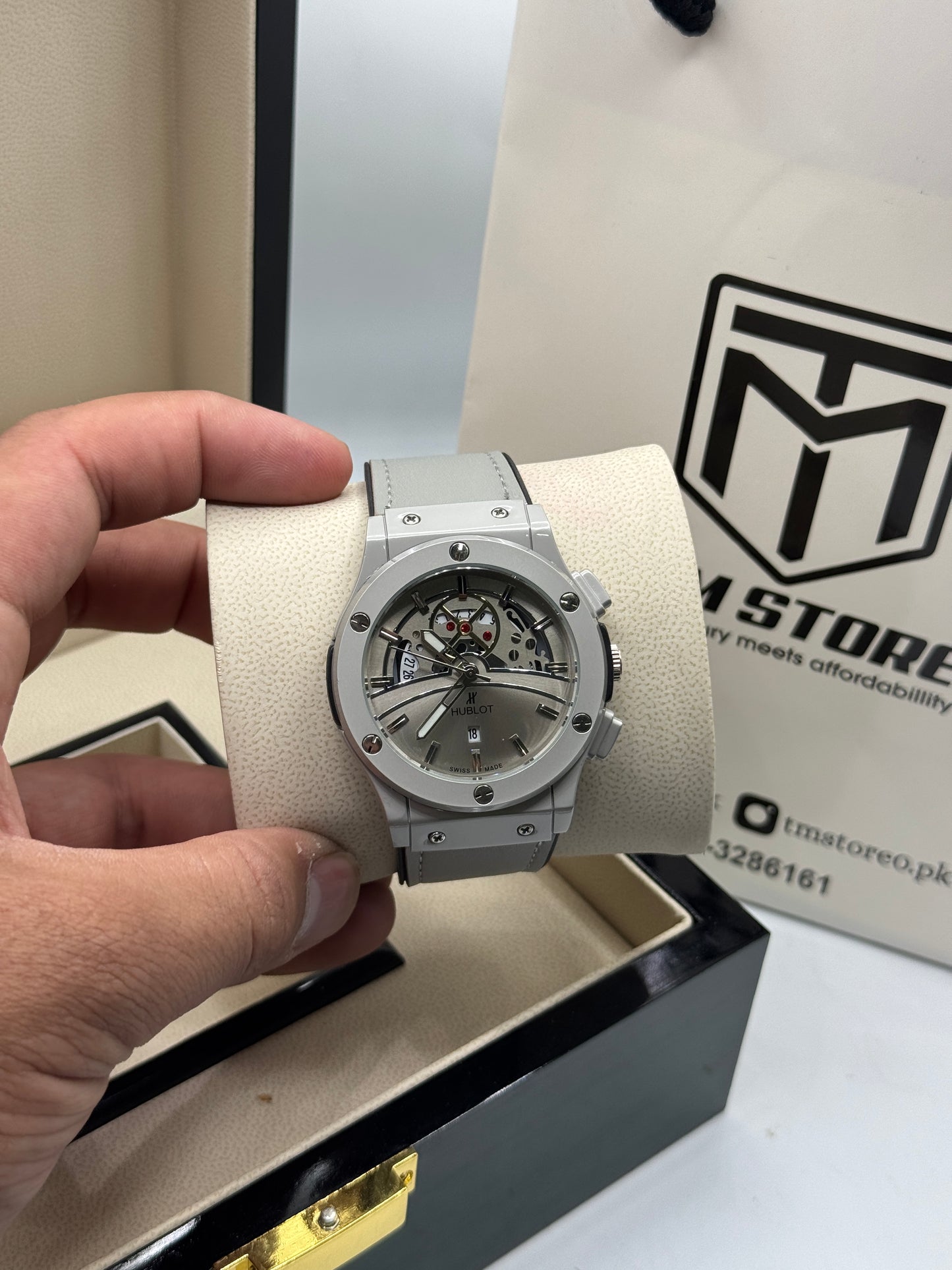 Hublot 2 face watch