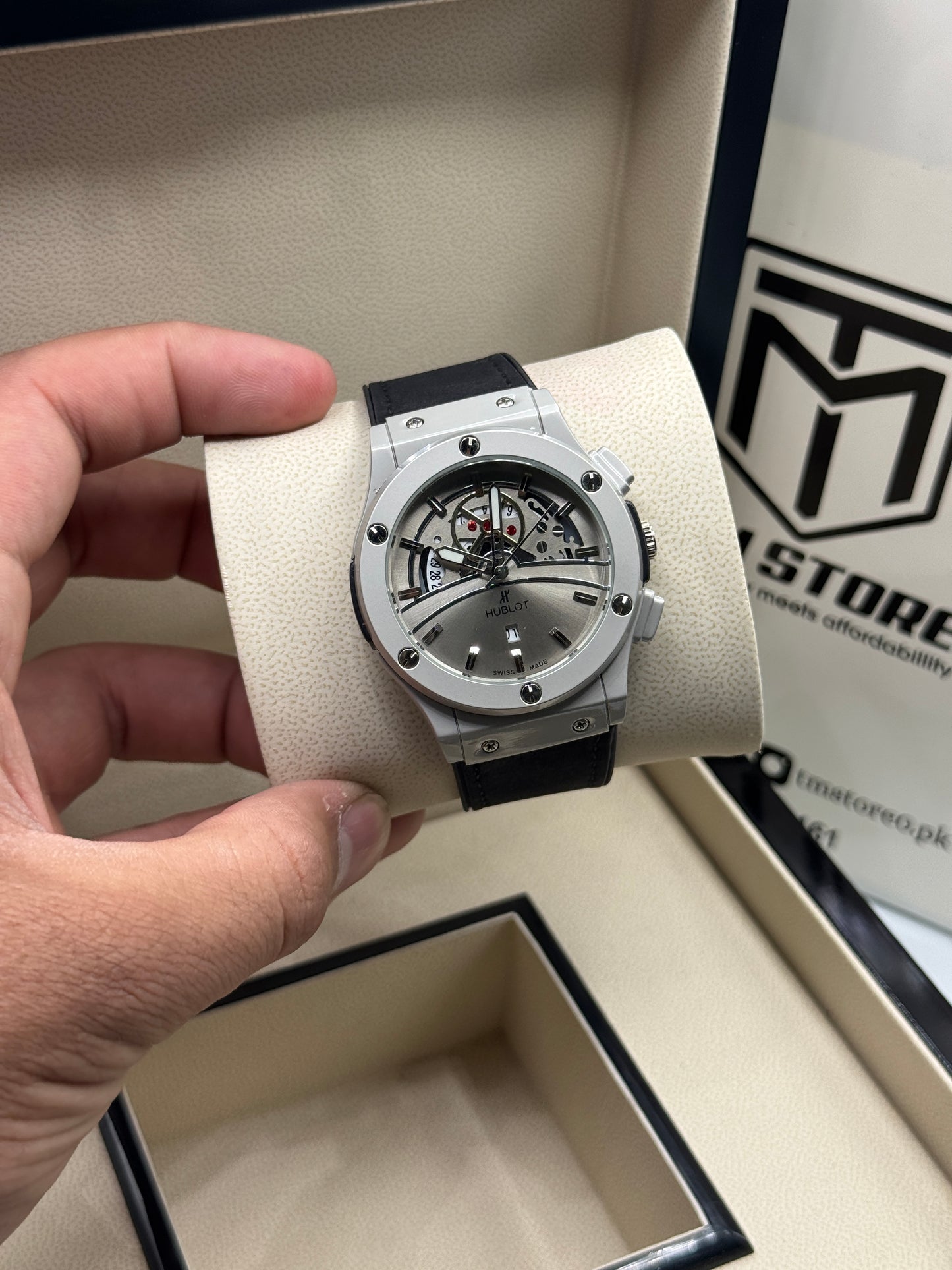 Hublot 2 face watch