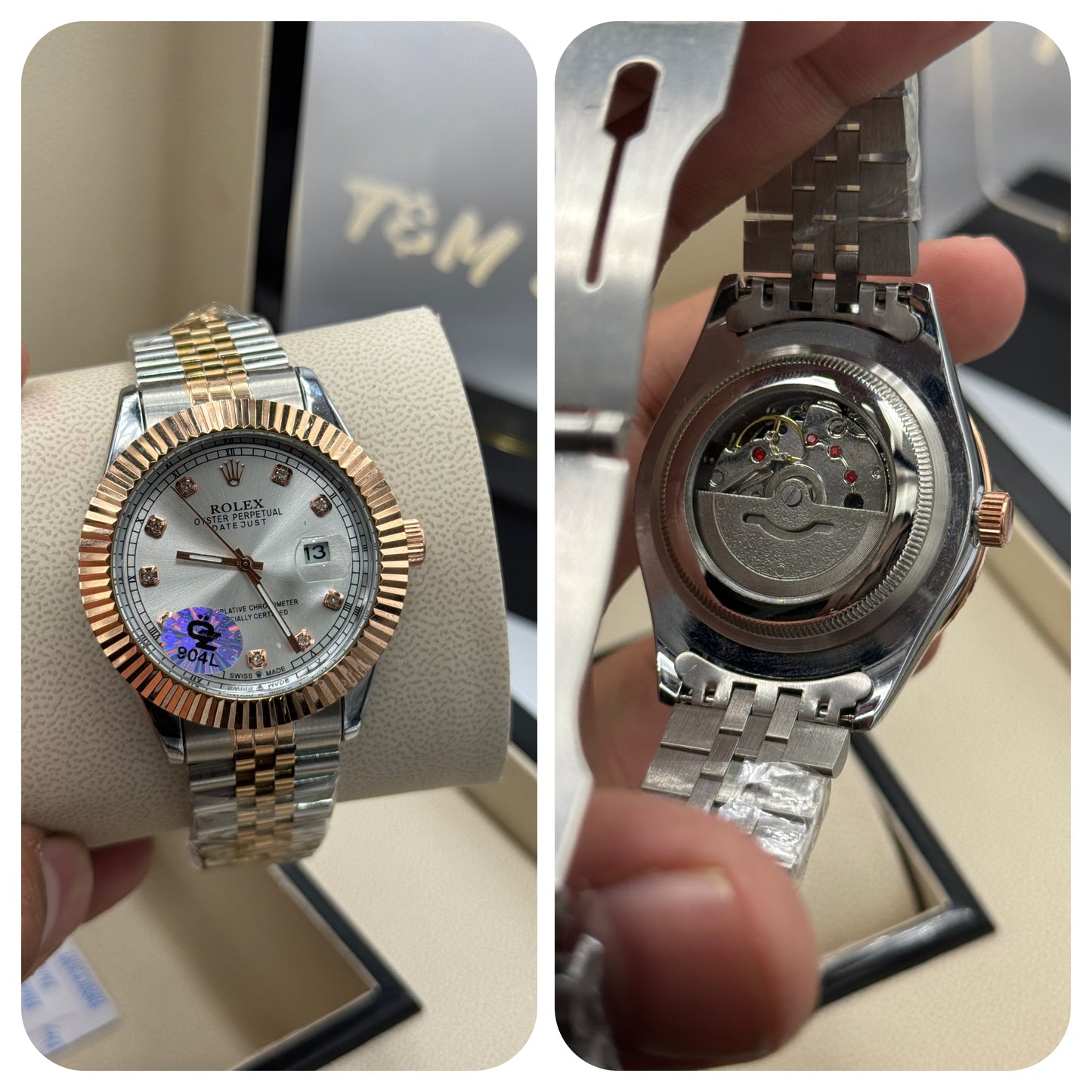 Rolex date just Semi-Auto