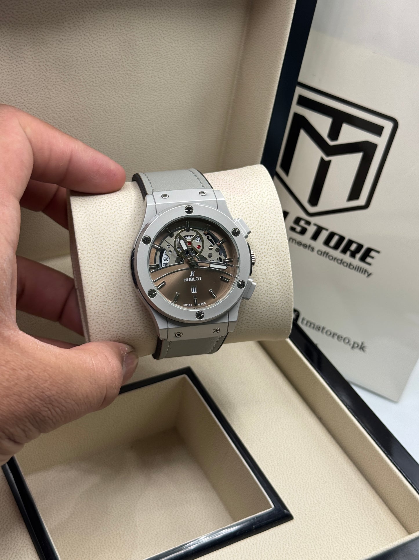 Hublot 2 face watch